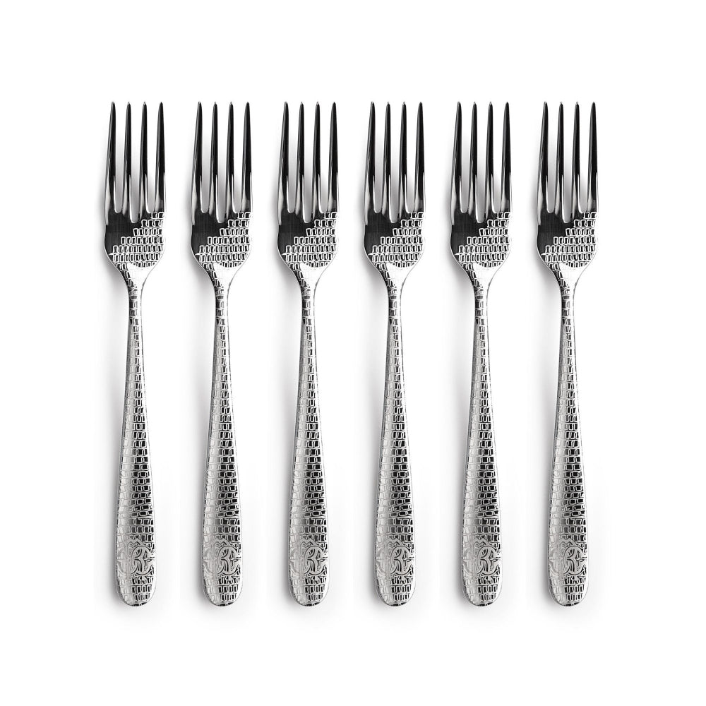 ROBERTO CAVALLI - TENEDORES PARA PESCADO - SET 6 UDS